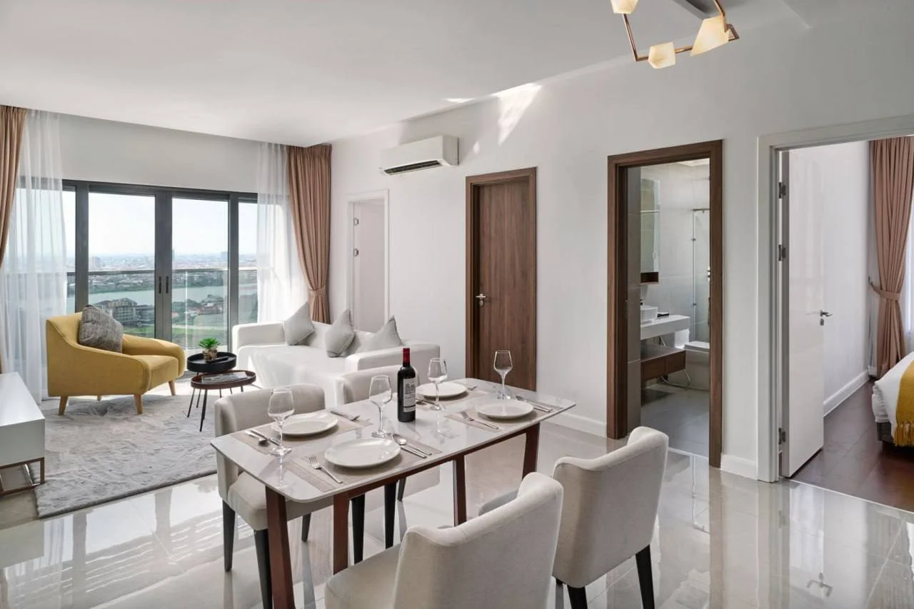 金边半岛酒店现代两居室公寓出租 - The Peninsula Phnom Penh - Image 1