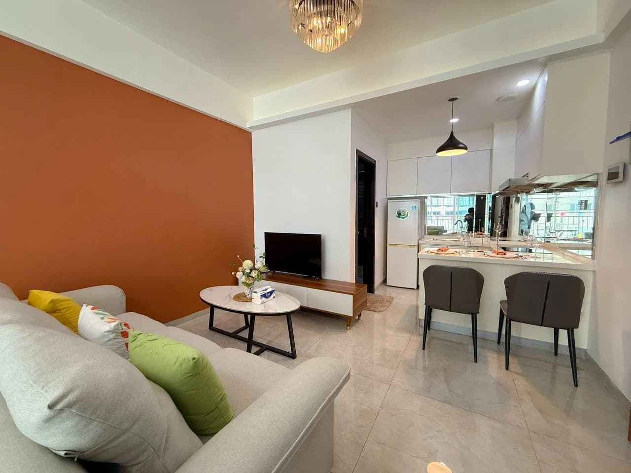 អាផាតមិនបន្ទប់ស្ទូឌីយោសម្រាប់ជួល | ដូនពេញ | ភ្នំពេញ - Image 1