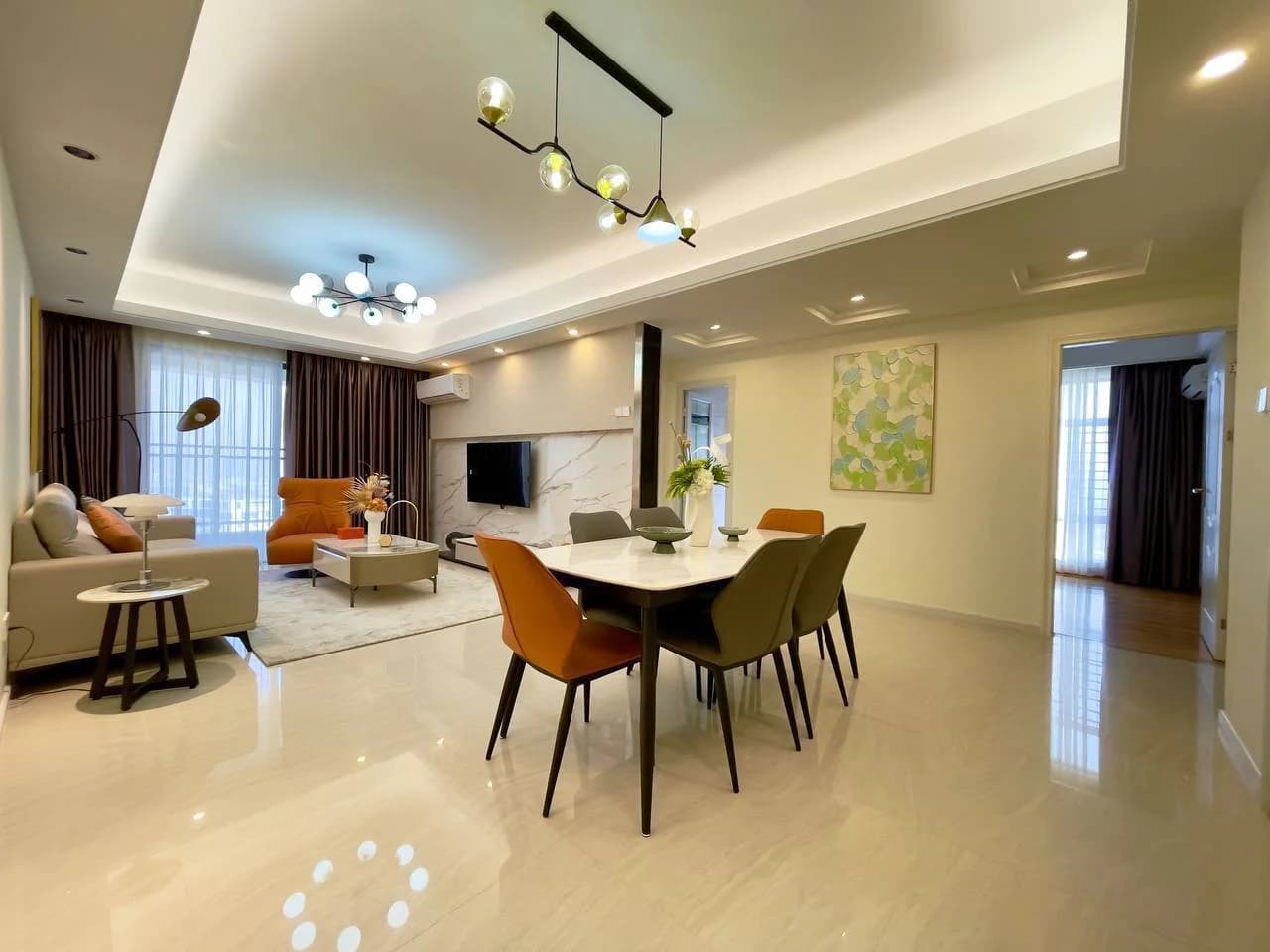 Rustic 风格三卧室公寓出租 – Sky 31,Toul Kork,金边 - Image 1